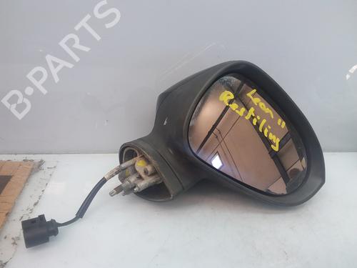 Used Right mirror SEAT LEON (1P1) [2005-2013]  9756919