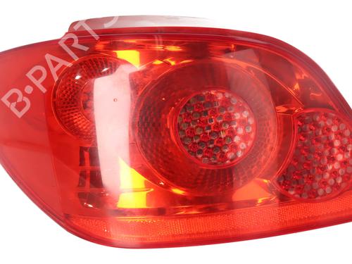 Used Left taillight PEUGEOT 307 Break (3E) 1.6 HDi 110 (109 hp) 32667886