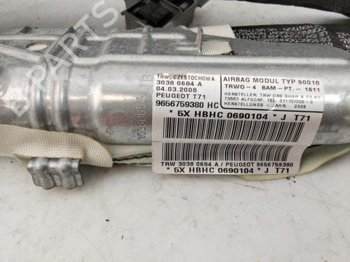 Right curtain airbag PEUGEOT 308 I (4A_, 4C_)  | BP25467353C12 
