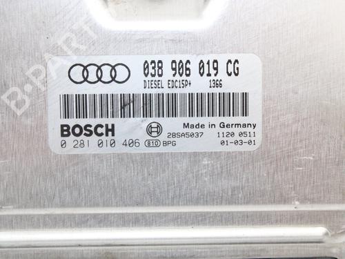 Engine control unit (ECU) AUDI A4 B6 (8E2) 1.9 TDI | BP15470798M57 
