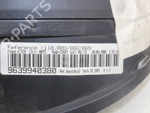 Instrument cluster PEUGEOT 406 (8B)  | BP15066104C47 