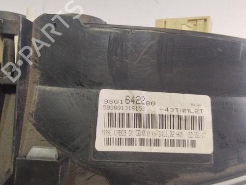 Instrument cluster CITROËN BERLINGO Box Body/MPV (B9)  | BP29289316C47 