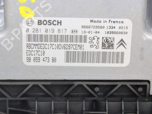 Engine control unit (ECU) CITROËN BERLINGO Box Body/MPV (B9)  | BP15603918M57 