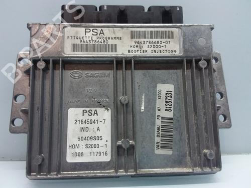 Used Engine control unit (ECU) PEUGEOT 406 (8B) 1.8 16V (110 hp) 9267315
