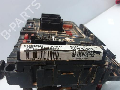 Fuse box CITROËN C3 II (SC_) 1.4 HDi 70 (SC8HZC, SC8HR0, SC8HP4) | BP9498765E1 