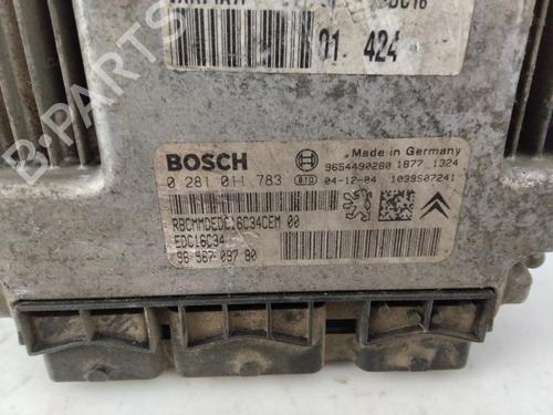 Engine control unit (ECU) PEUGEOT 206 Hatchback (2A/C) 1.4 HDi eco 70 | BP23146487M57 