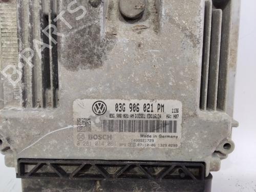 Engine control unit (ECU) VW GOLF V (1K1) 1.9 TDI | BP24522029M57 