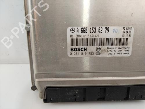 Engine control unit (ECU) MERCEDES-BENZ A-CLASS (W168) A 170 CDI (168.009, 168.109) | BP21274128M57 