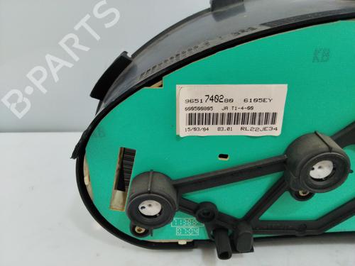 Instrument cluster PEUGEOT 206 Hatchback (2A/C) 1.4 HDi eco 70 | BP19062872C47 