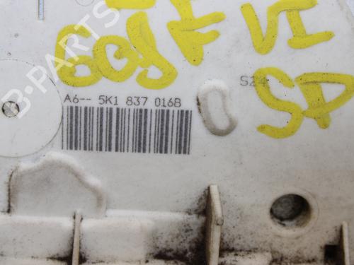 Front right lock VW GOLF VI (5K1)  | BP17950388C97 