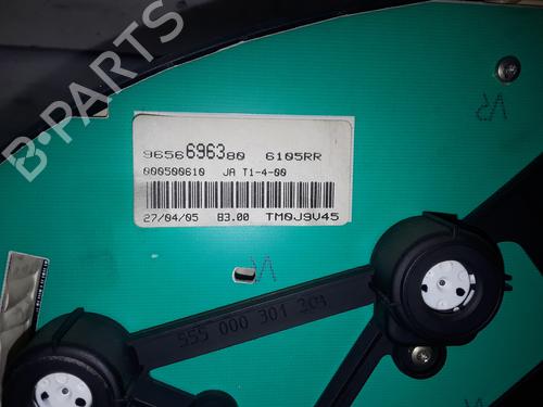 Instrument cluster PEUGEOT 206 Hatchback (2A/C) 1.6 16V | BP8580739C47 