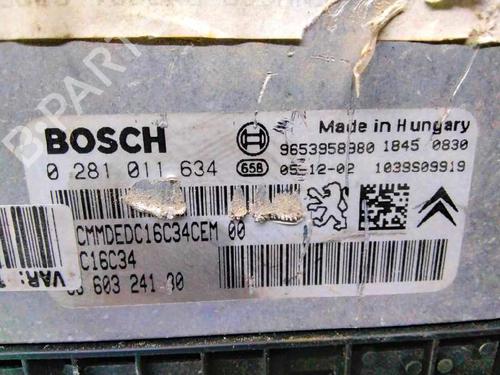 Engine control unit (ECU) PEUGEOT 307 (3A/C)  | BP8574107M57 