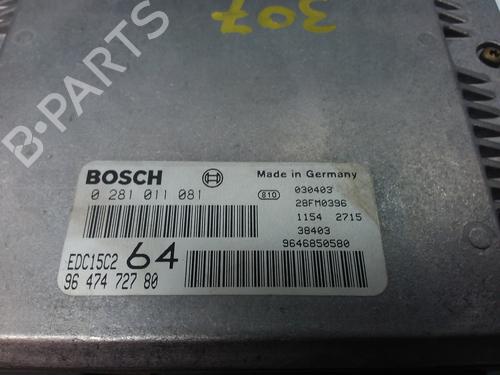 Engine control unit (ECU) PEUGEOT 307 Break (3E) 2.0 HDI 110 | BP9523579M57 