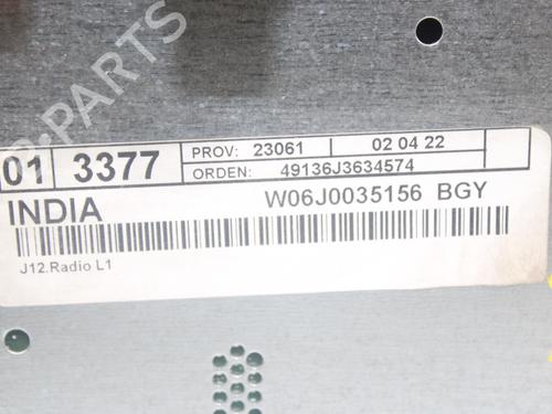 Radio SEAT IBIZA IV SC (6J1, 6P5)  | BP16954734E6 