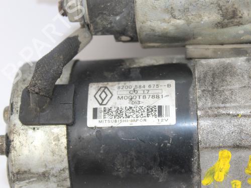 Startmotor RENAULT MEGANE II (BM0/1_, CM0/1_) 1.5 dCi (BM1F, CM1F) | BP13908295M8 