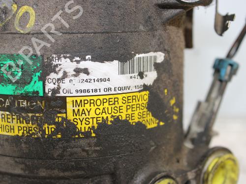 Compressor A/A OPEL ZAFIRA A MPV (T98) 2.2 DTI 16V (F75) | BP20333687M34 