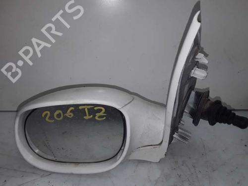 Used Left mirror PEUGEOT 206 Hatchback (2A/C) [1998-2012]  8566994