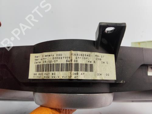 Instrument cluster PEUGEOT 207 (WA_, WC_)  | BP25651736C47 