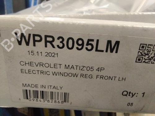 Used Front left window mechanism CHEVROLET MATIZ (M200, M250) [2005-2025]  25717230