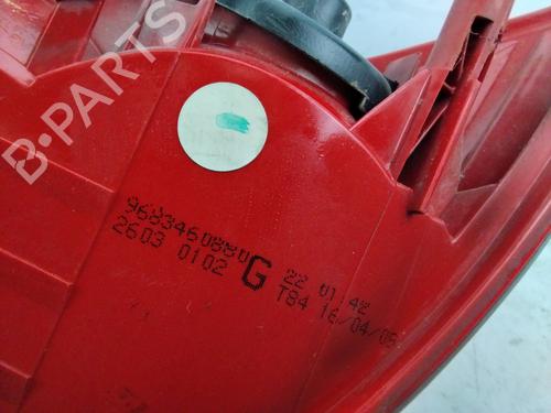 Left taillight PEUGEOT 3008 I MPV (0U_) 1.6 HDi | BP23553697C34 