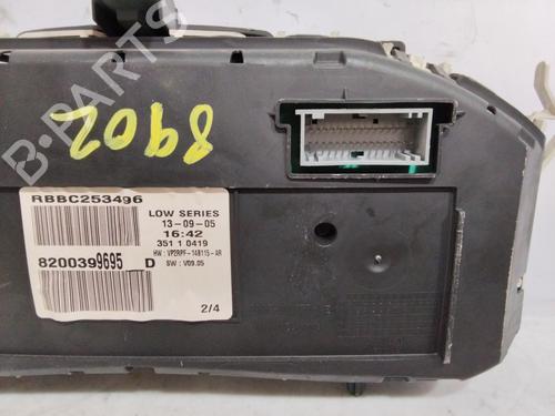 Instrument cluster RENAULT MEGANE II (BM0/1_, CM0/1_) 1.9 dCi | BP25627315C47 