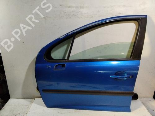 Left front door PEUGEOT 207 (WA_, WC_) 1.6 HDi | BP19404927C2 