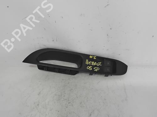 Used Left front window switch SEAT IBIZA III (6L1) [2002-2009]  29408818