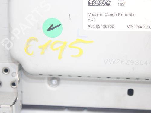 Display monitor VW GOLF VII (5G1, BQ1, BE1, BE2)  | BP17339595C48 