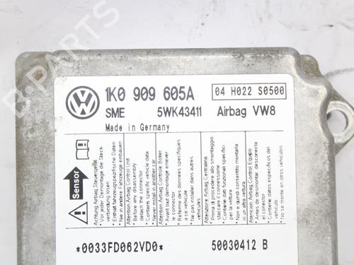 Kollisjonspute styreenhet VW GOLF V (1K1) 1.9 TDI | BP15277153M53 