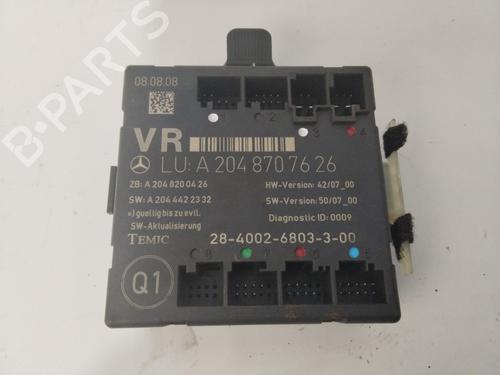 Comfort control module MERCEDES-BENZ C-CLASS (W204)  | BP21059405M56 