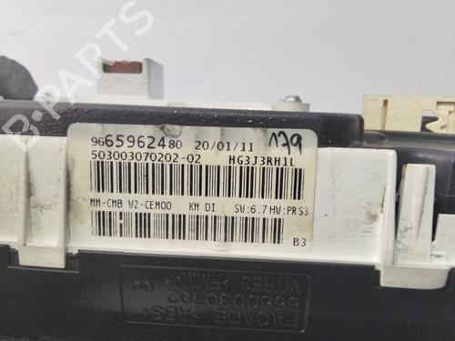 Instrument cluster PEUGEOT 508 I (8D_) 1.6 HDi | BP21381527C47 