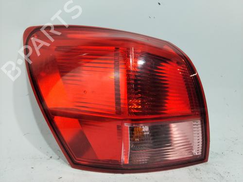 Used Left taillight NISSAN QASHQAI / QASHQAI +2 I (J10, NJ10, JJ10E) [2006-2014]  28330753