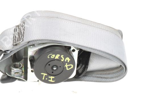 Used Rear left seatbelt OPEL CORSA D (S07) [2006-2015]  30865868