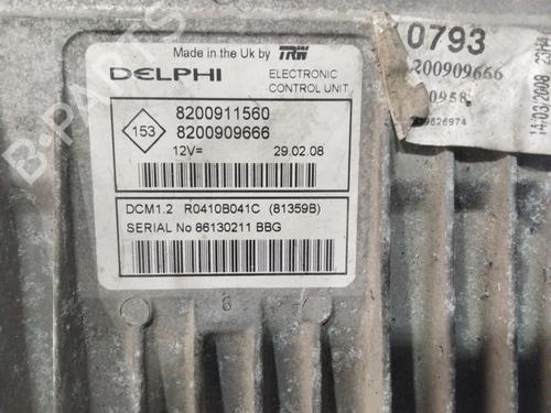 Engine control unit (ECU) RENAULT KANGOO / GRAND KANGOO II (KW0/1_)  | BP21265089M57 