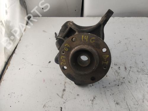 Used Left front steering knuckle PEUGEOT 207 (WA_, WC_) [2006-2015]  31146625