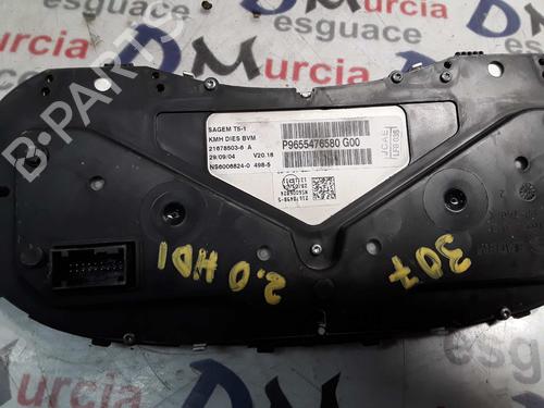 Instrument cluster PEUGEOT 307 Break (3E)  | BP9266910C47 