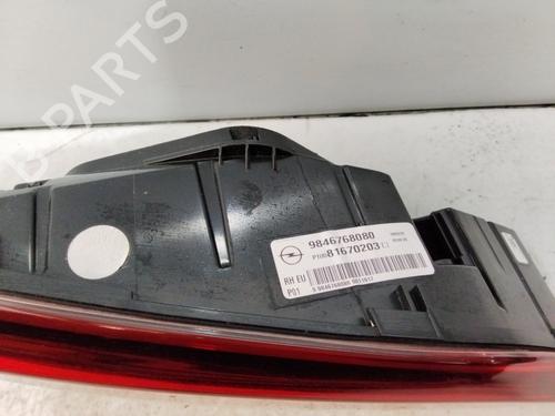 Right tailgate light OPEL GRANDLAND / GRANDLAND X (A18, P1UO)  | BP18096249C80 