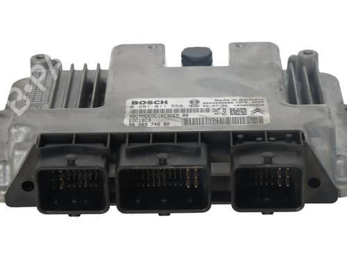 Engine control unit (ECU) PEUGEOT 407 (6D_) 1.6 HDi 110 (6D9HZC, 6D9HYC) | BP33441067M57 - Image 2