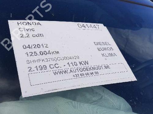 Kombiinstrument HONDA CIVIC IX (FK) 2.2 i-DTEC (FK3) | BP10905611C47 