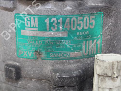 AC compressor OPEL VECTRA C GTS (Z02) 2.2 DTI 16V (F68) | BP15603974M34 