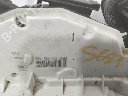 Rear left lock VW GOLF VI (5K1)  | BP21595347C100 