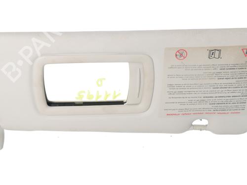 Used Right sun visor Right sun visor RENAULT MEGANE III Coupe (DZ0/1_) [2008-2016] 33119307 33119307