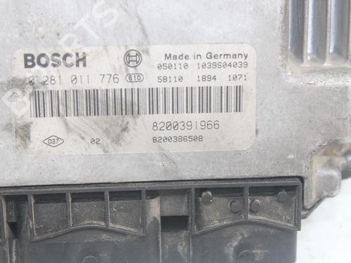 Engine control unit (ECU) RENAULT GRAND SCÉNIC II (JM0/1_) 1.9 dCi (JM0G, JM12, JM1G, JM2C) | BP16905487M57 