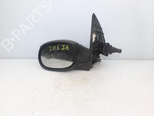Used Left mirror PEUGEOT 206 Hatchback (2A/C) [1998-2012]  16976425