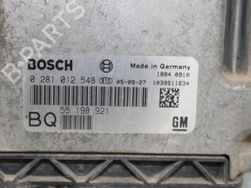 Engine control unit (ECU) OPEL ASTRA H GTC (A04)  | BP18258768M57 
