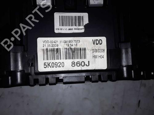 Instrument cluster VW GOLF VI (5K1) 1.6 TDI | BP8567874C47 