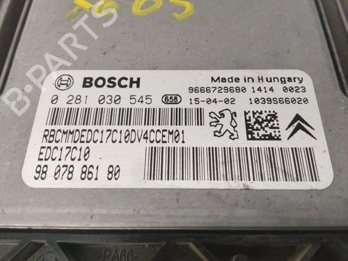 Engine control unit (ECU) PEUGEOT 208 I (CA_, CC_) 1.4 HDi | BP20848571M57 