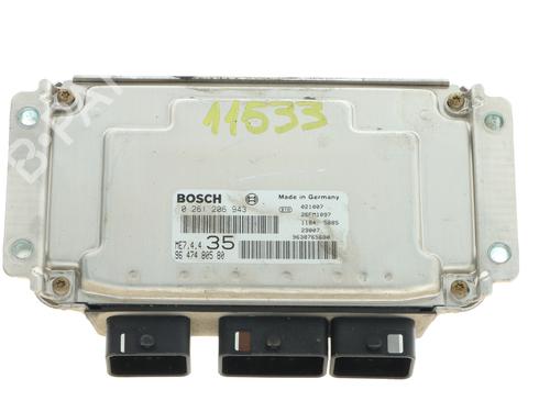 Engine control unit (ECU) PEUGEOT 307 (3A/C) 1.6 16V | BP36020338M57 - Image 3