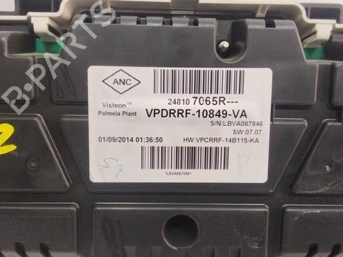 Instrument cluster RENAULT CAPTUR I (J5_, H5_) | BP25873814C47