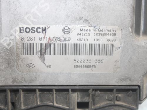 Engine control unit (ECU) RENAULT SCÉNIC II (JM0/1_) 1.9 dCi (JM0G, JM12, JM1G, JM2C) | BP16682214M57 